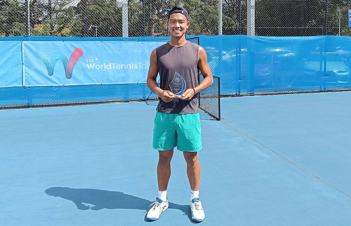 Li Tu is crowned champion in the Pro Tour event in Traralgon.