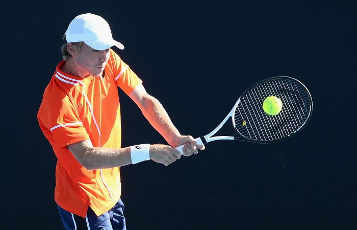 Hayden Jones in action at Australian Open 2024. Picture: Tennis Australia