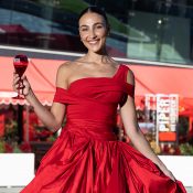 Tayla Broad at the Piper-Heidsieck bar at Australian Open 2024. Picture: Tennis Australia