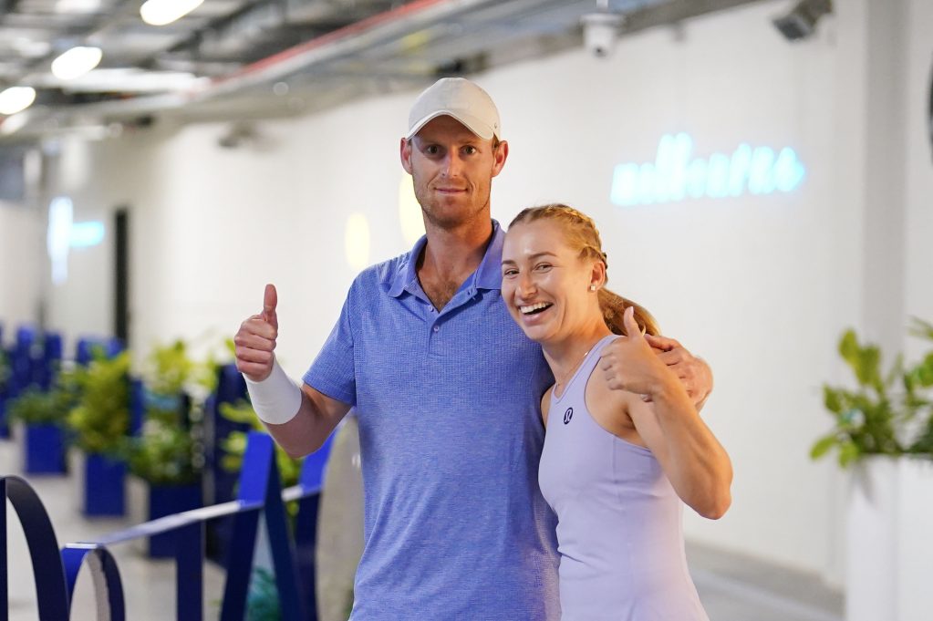 Aussie pair Luke and Daria Saville redefining “couple goals”