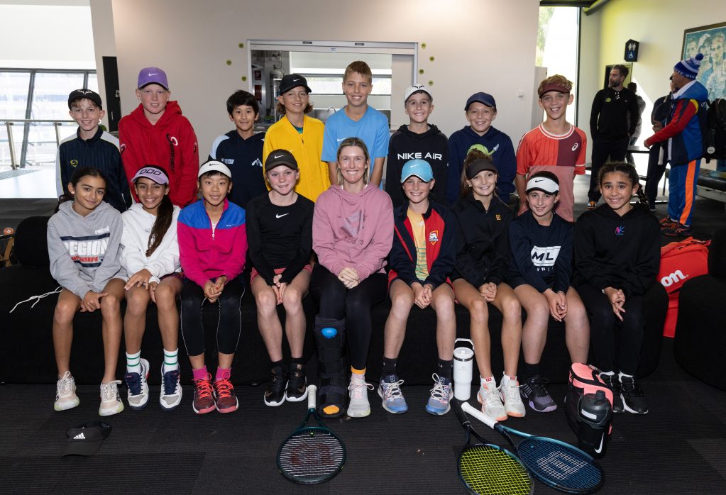 Leading juniors excited to learn at Tennis Australia’s 11s National Camp