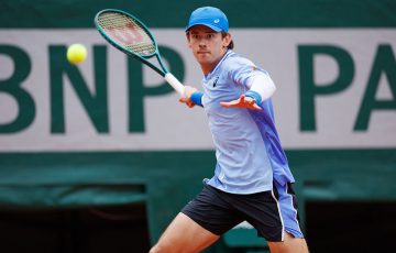 Alex de Minaur claims a first-round win at Roland Garros 2024; Mark Peterson