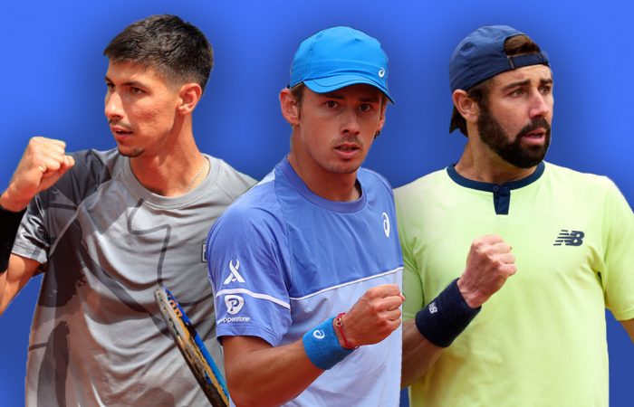 Alexei Popyrin, Alex de Minaur and Jordan Thompson lead the Australian charge at Roland Garros 2024.