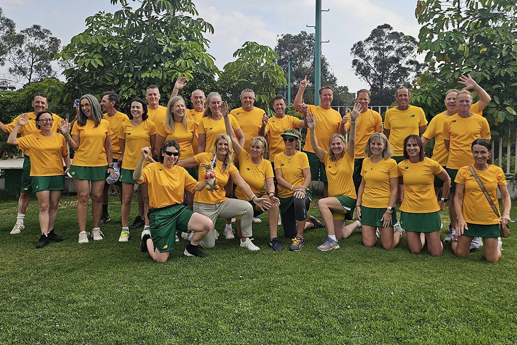 Australian team performs strongly at 2024 ITF Masters World Team Championships