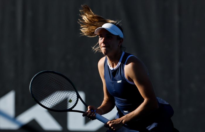 Ellen Perez at AO 2025 Ellen Perez in action at Australian Open 2025.